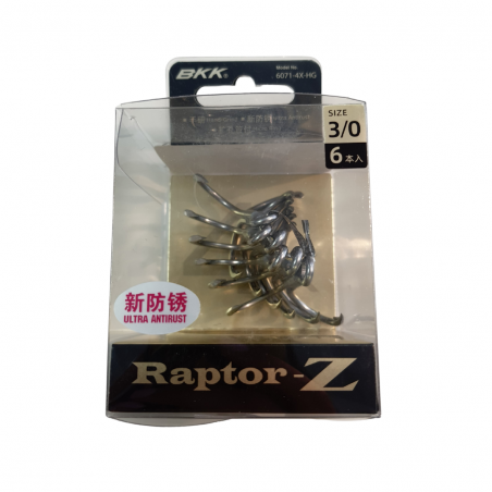 BKK Raptor-Z 6071-4X-HG Treble Fishing Hooks - AliExpress