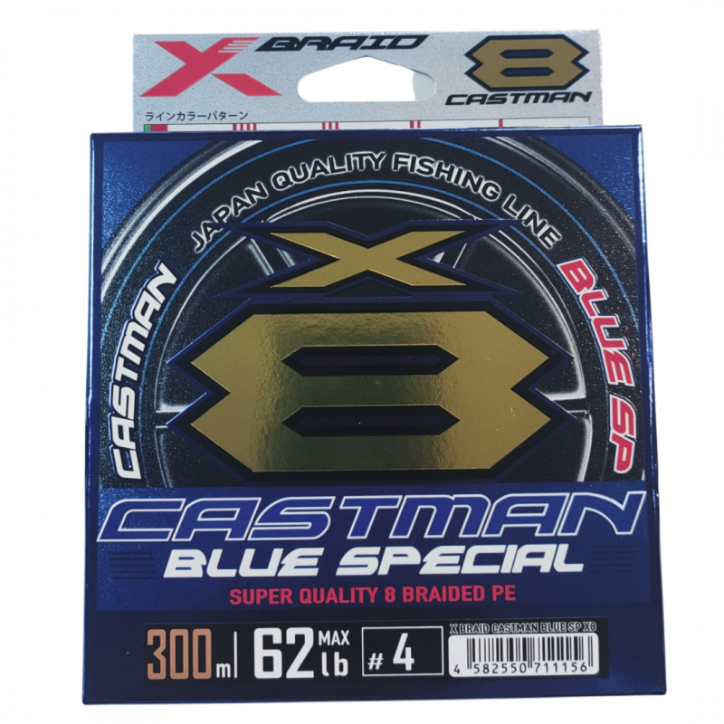 Tresses Ygk Xbraid Castman Blue Sp X8 300m