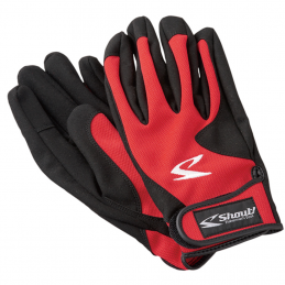 SHOUT - FISHING GLOVE - RED